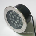 Customized 18w led underground led light aluminum projecting colorful